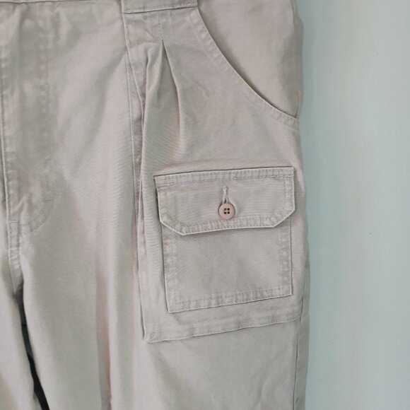 CABELAS Men's Pants Cargo 7‎ Pocket Pants Size 38 Hiking Outdoor Cotton Spandex - Picture 5 of 16
